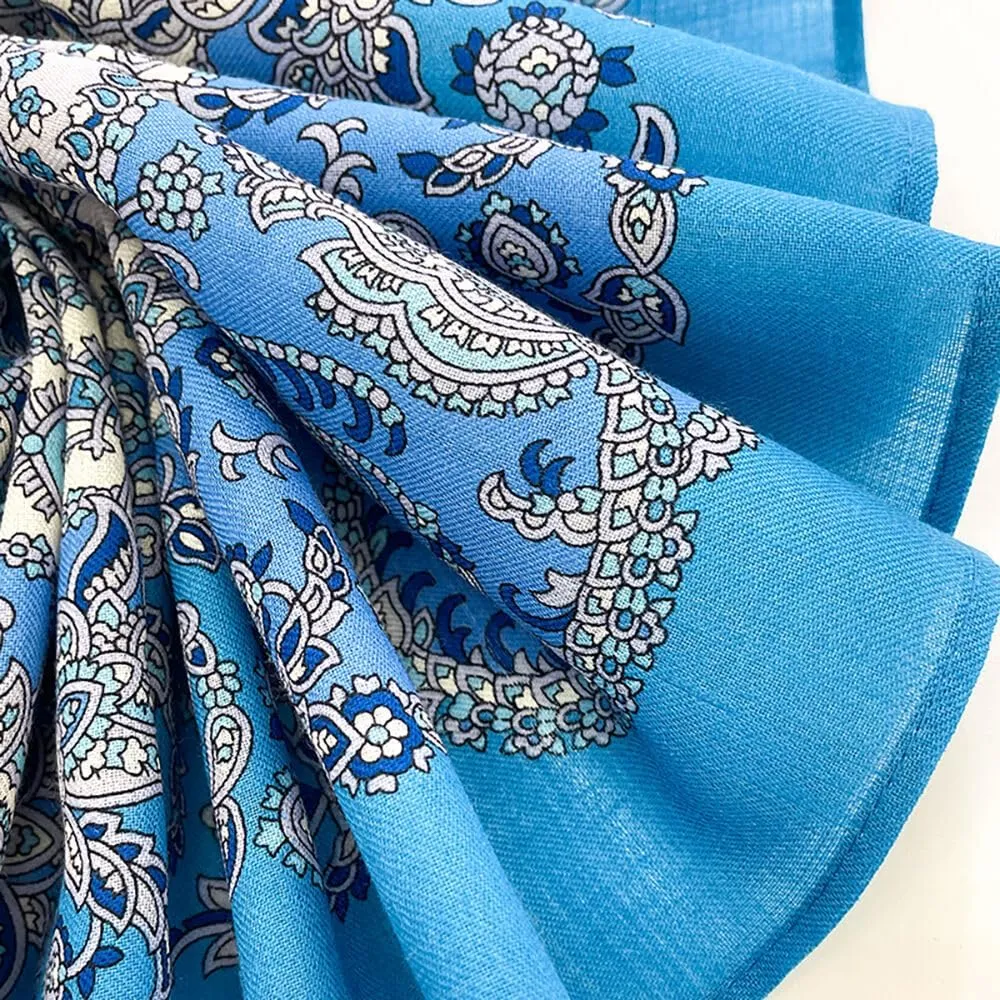 100% Wool Evening Shawl and Wrap for Women Wool Shawl with Silk Fringe 23.6x59'' (60х150сm)