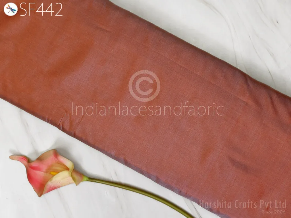 60gsm Iridescent Indian Silk Fabric by the yard Pure Mulberry Silk Scarf Costume Apparel Wedding Evening Dresses Lamp Shades Wall Covering