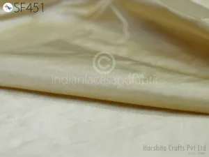 60gsm Pure Plain Silk by the Yard Fabric Indian Wedding Dress Bridesmaids Party Costume Pillowcases Cushion Covers Drapery Home Decor Dolls