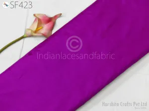 60gsm Pure Plain Silk by the Yard Fabric Indian Wedding Dress Bridesmaids Party Costume Pillowcases Cushion Covers Drapery Home Decor Dolls