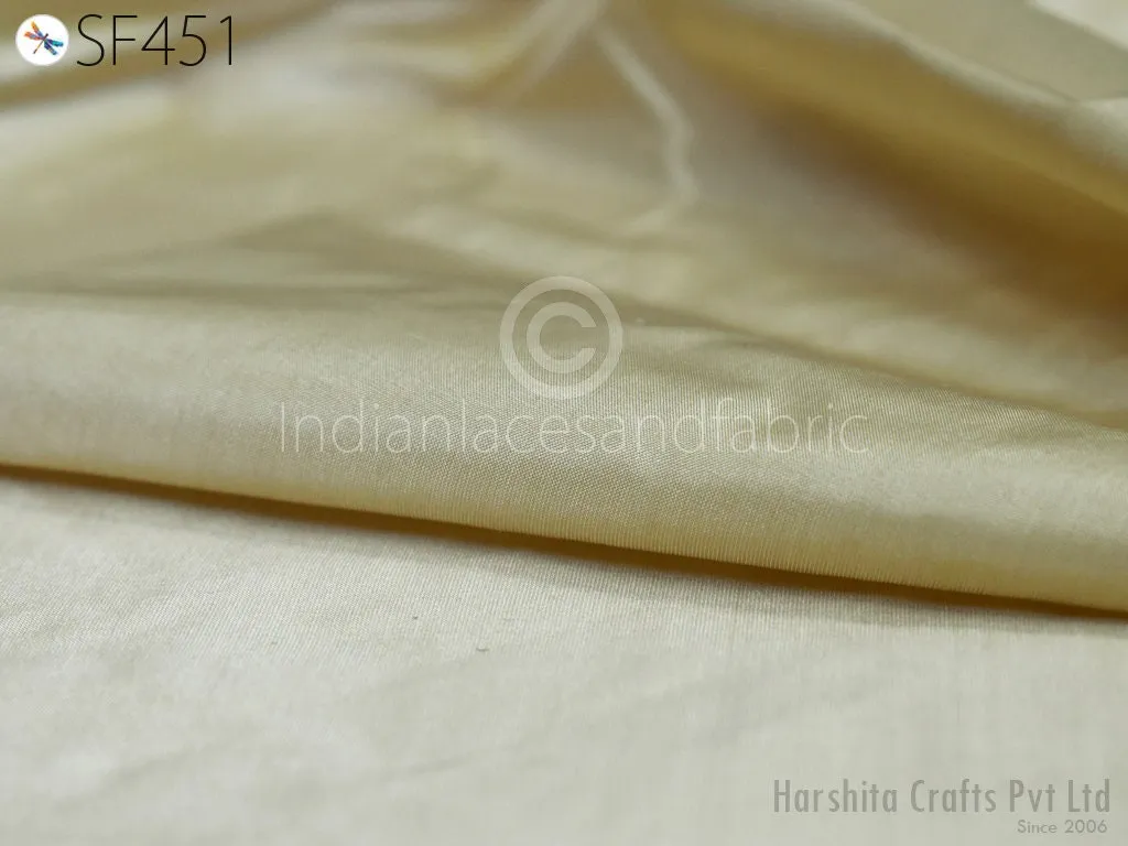 60gsm Pure Plain Silk by the Yard Fabric Indian Wedding Dress Bridesmaids Party Costume Pillowcases Cushion Covers Drapery Home Decor Dolls
