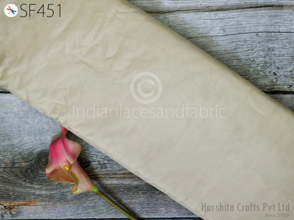 60gsm Pure Plain Silk by the Yard Fabric Indian Wedding Dress Bridesmaids Party Costume Pillowcases Cushion Covers Drapery Home Decor Dolls