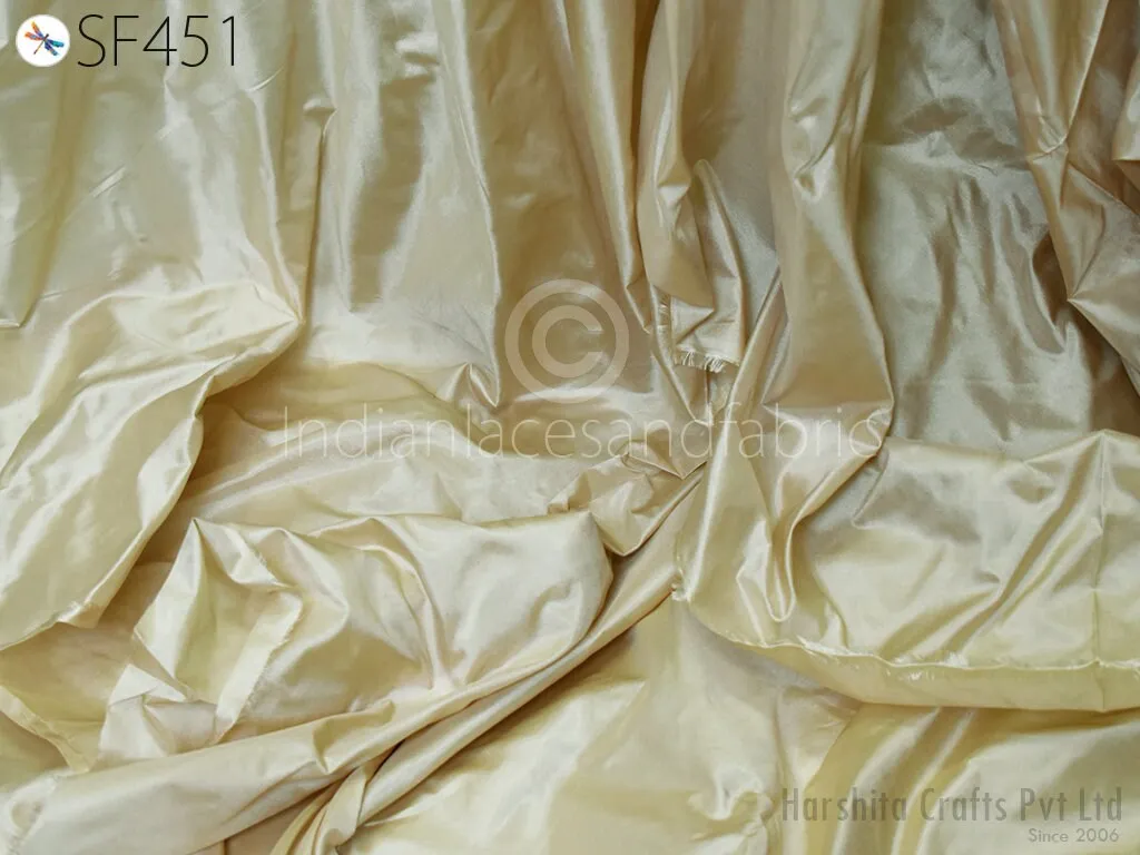 60gsm Pure Plain Silk by the Yard Fabric Indian Wedding Dress Bridesmaids Party Costume Pillowcases Cushion Covers Drapery Home Decor Dolls