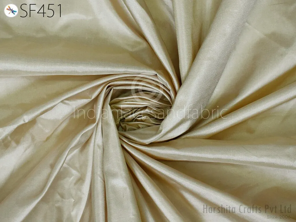 60gsm Pure Plain Silk by the Yard Fabric Indian Wedding Dress Bridesmaids Party Costume Pillowcases Cushion Covers Drapery Home Decor Dolls