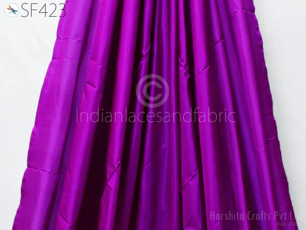 60gsm Pure Plain Silk by the Yard Fabric Indian Wedding Dress Bridesmaids Party Costume Pillowcases Cushion Covers Drapery Home Decor Dolls