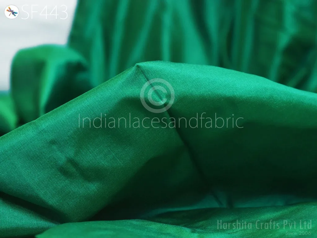 60gsm Pure Plain Silk by the Yard Fabric Indian Wedding Dress Bridesmaids Party Costume Pillowcases Cushion Covers Drapery Home Decor Dolls