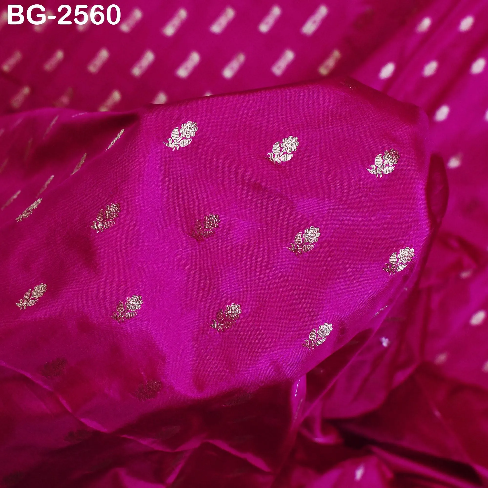 70gsm Pure Mysore Silk Fabric by The Yard Brocade Zari Indian Wedding Dress Brides Mother Knee Length Coat Theatrical Historic Costumes Sew