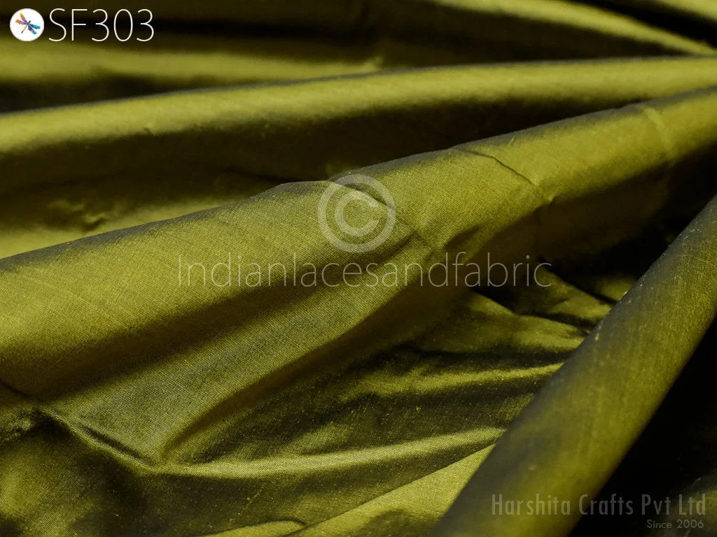 80 gsm Indian Soft Pure Plain Silk Fabric by the yard Wedding Dress Bridesmaids Party Costume Pillowcases Cushion Covers Drapery Home Decor