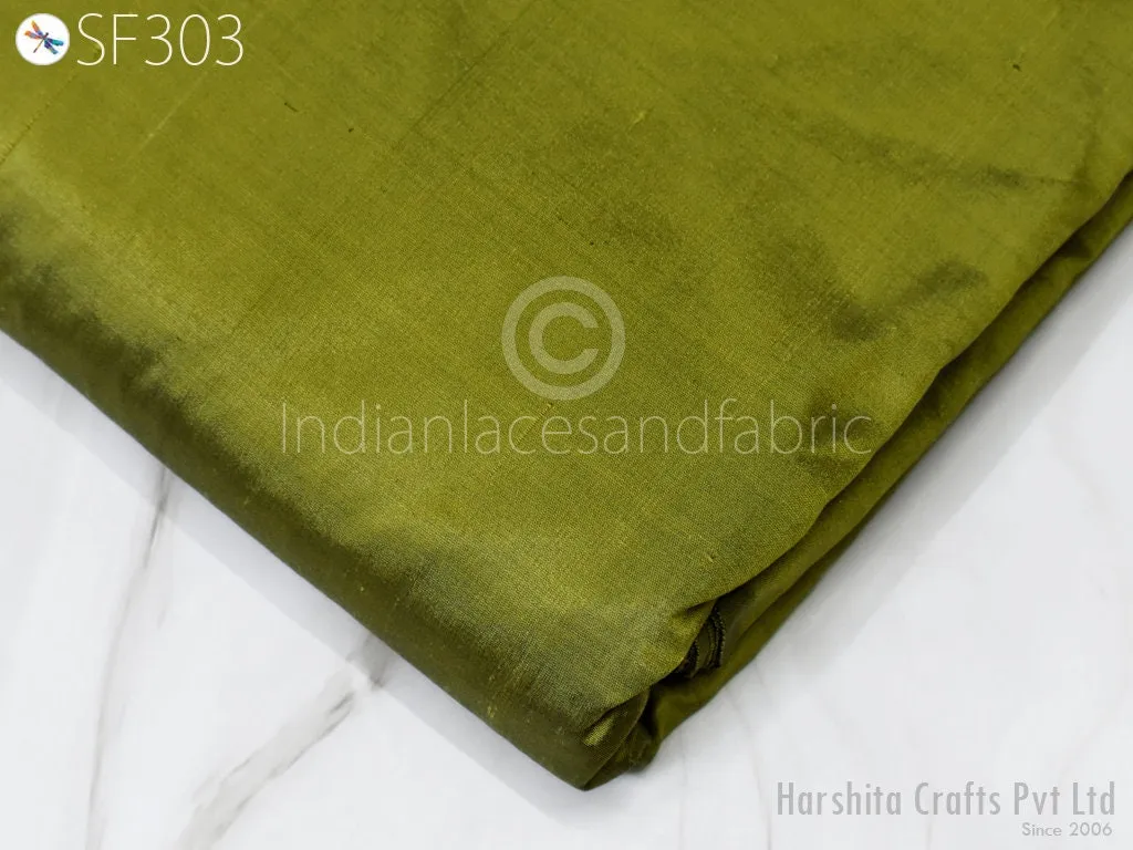 80 gsm Indian Soft Pure Plain Silk Fabric by the yard Wedding Dress Bridesmaids Party Costume Pillowcases Cushion Covers Drapery Home Decor