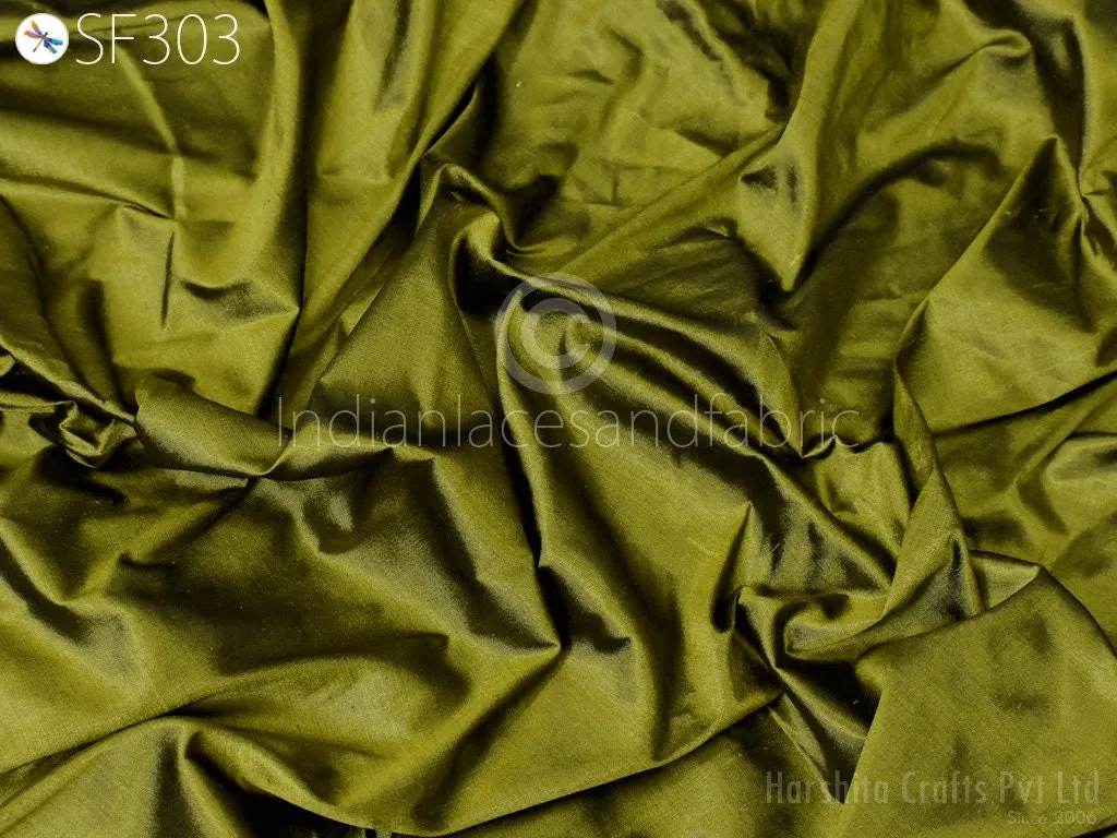 80 gsm Indian Soft Pure Plain Silk Fabric by the yard Wedding Dress Bridesmaids Party Costume Pillowcases Cushion Covers Drapery Home Decor