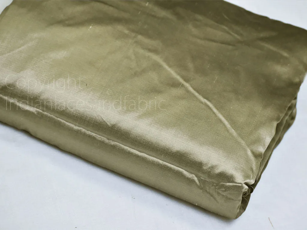 80 gsm Iridescent Gold Grey Indian Pure Silk Fabric by the yard Soft Silk Curtains Scarf Costume Apparels Wedding Evening Dresses Dolls