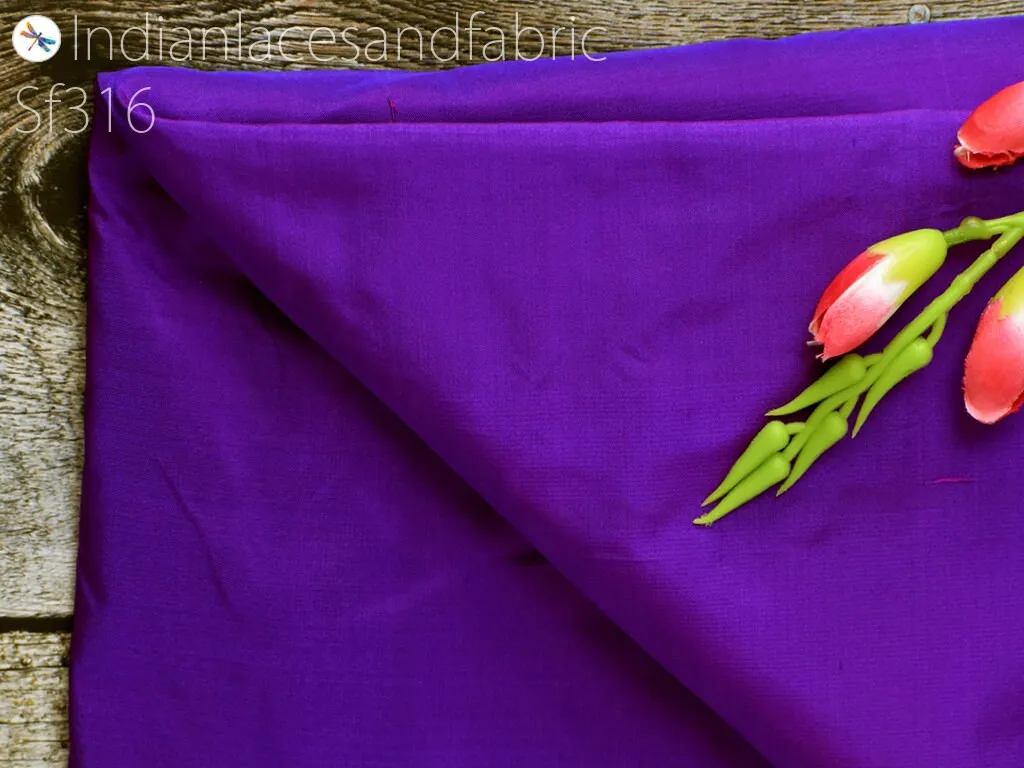 80 gsm Iridescent Indian Silk Fabric by the yard Pure Mulberry Silk Home decor Curtains Scarf Costume Apparel Wedding Evening Dresses Dolls