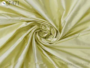 80gsm Cornsilk White Soft Pure Plain Silk Fabric by the yard Indian Wedding Dress Bridesmaids Costumes Party Dress Pillows Cushions Drapery
