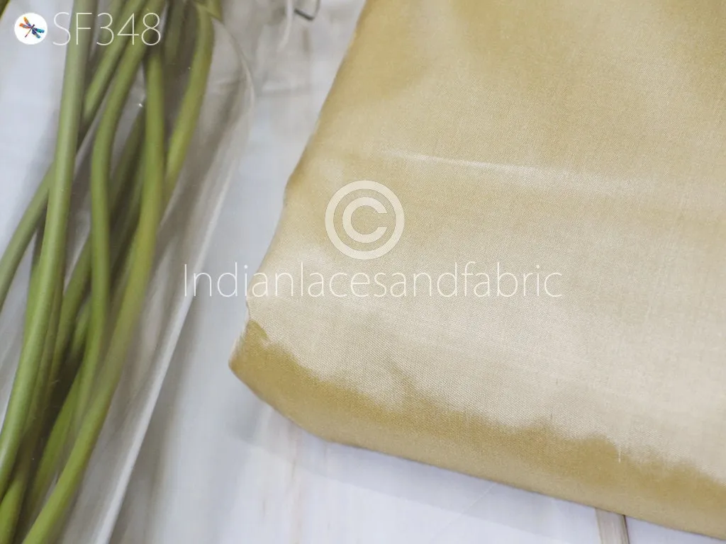 80gsm Cream Color Soft Pure Plain Silk Fabric by the yard Indian Wedding Dress Bridesmaids Costumes Party Dress Pillows Cushions Drapery