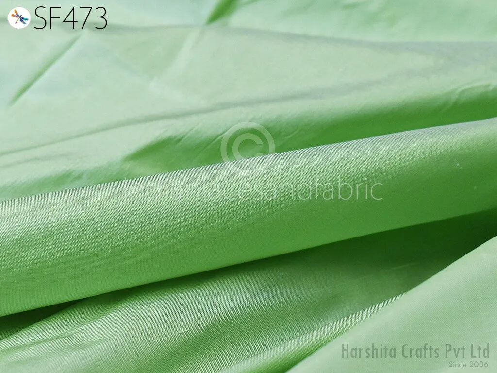 80gsm Indian Mulberry Silk Fabric by the yard Mint Silk Scarf Home Decor Curtain Costumes Apparel Wedding Dress Pillowcase Sewing Crafting