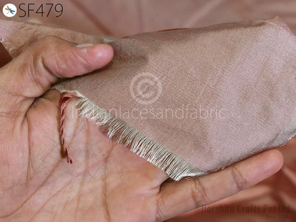 80gsm Indian Mulberry Silk Fabric by the yard Pink Silk Scarf Home Decor Curtain Costumes Apparel Wedding Dress Pillowcase Sewing Crafting