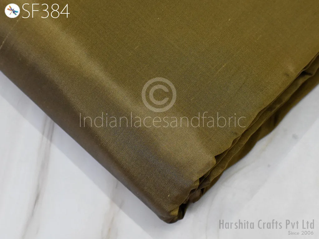 80gsm Indian Pure Silk Fabric by the yard Iridescent Tan Black Soft Silk Curtains Scarf Costume Apparels Wedding Evening Dresses Pillowcase