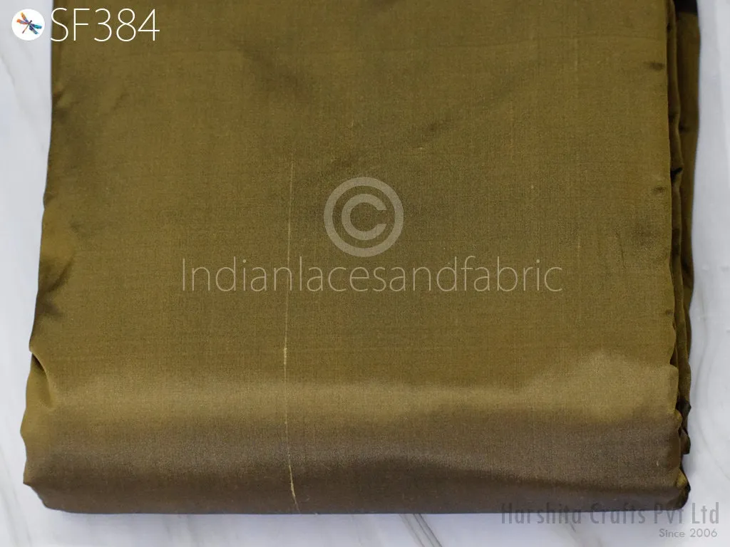 80gsm Indian Pure Silk Fabric by the yard Iridescent Tan Black Soft Silk Curtains Scarf Costume Apparels Wedding Evening Dresses Pillowcase