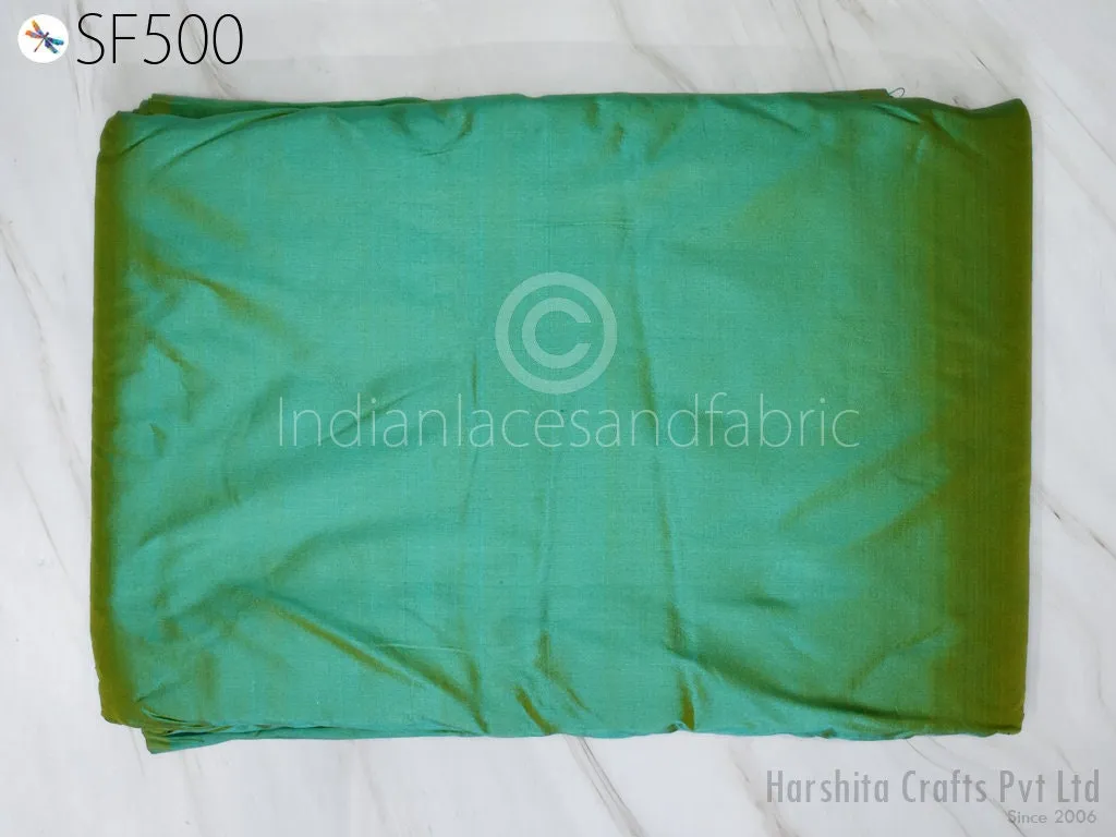 80gsm Iridescent Indian Pure Silk Fabric by the yard Mulberry Silk Home decor Curtains Scarf Costume Apparel Wedding Evening Dresses Dolls