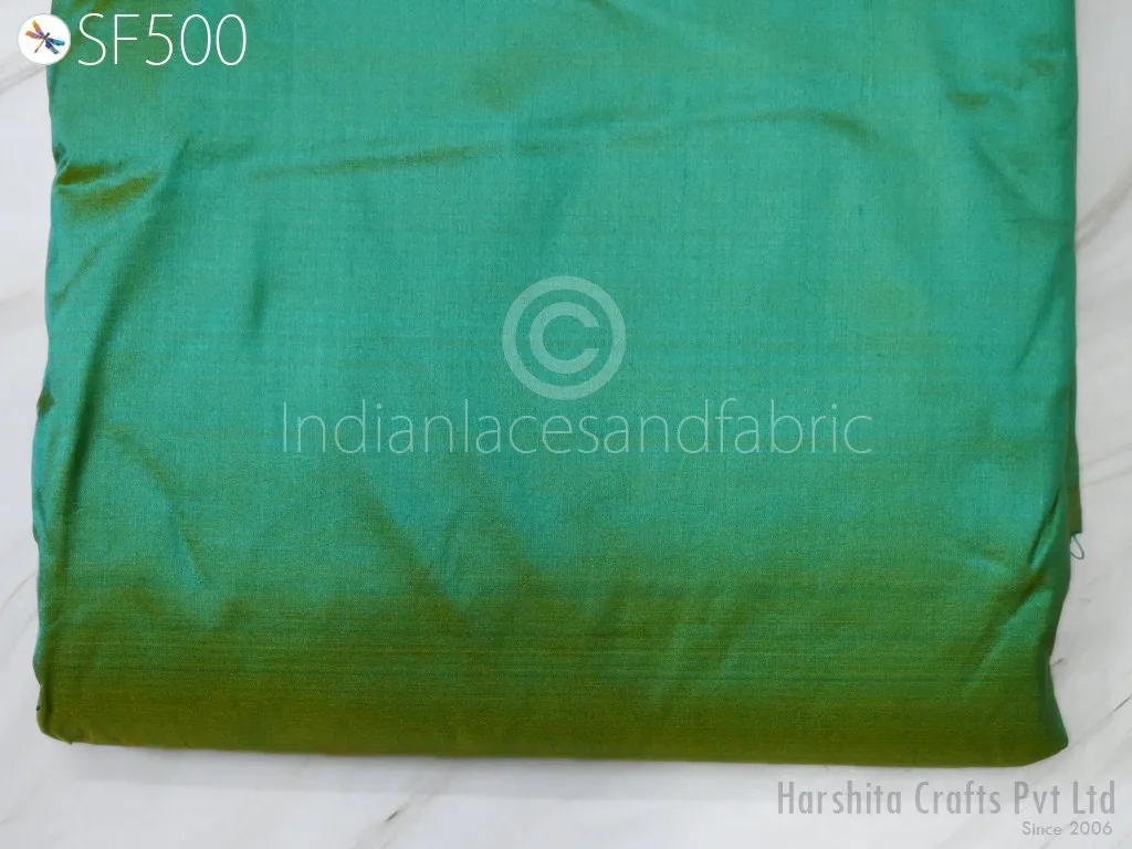 80gsm Iridescent Indian Pure Silk Fabric by the yard Mulberry Silk Home decor Curtains Scarf Costume Apparel Wedding Evening Dresses Dolls