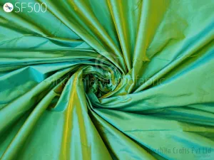 80gsm Iridescent Indian Pure Silk Fabric by the yard Mulberry Silk Home decor Curtains Scarf Costume Apparel Wedding Evening Dresses Dolls