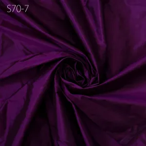 80gsm Iridescent Violet Black Indian Pure Silk Fabric by the yard Soft Silk Curtains Scarf Costume Apparels Wedding Evening Dresses Dolls