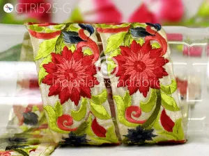 9 Yard Red Indian 5 CM Trim Wedding Sari Border Crafting Ribbon Sewing Dress Fabric Embroidery Decorative Costumes Home Decor Trimmings