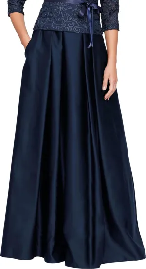 Alex Evenings Women's Full Length Formal Maxi Skirt