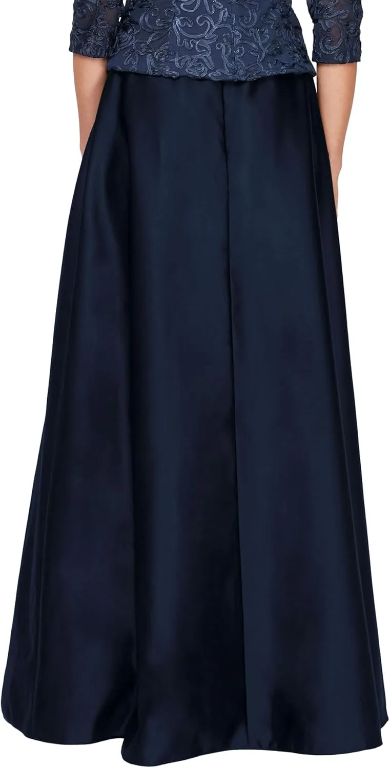 Alex Evenings Women's Full Length Formal Maxi Skirt