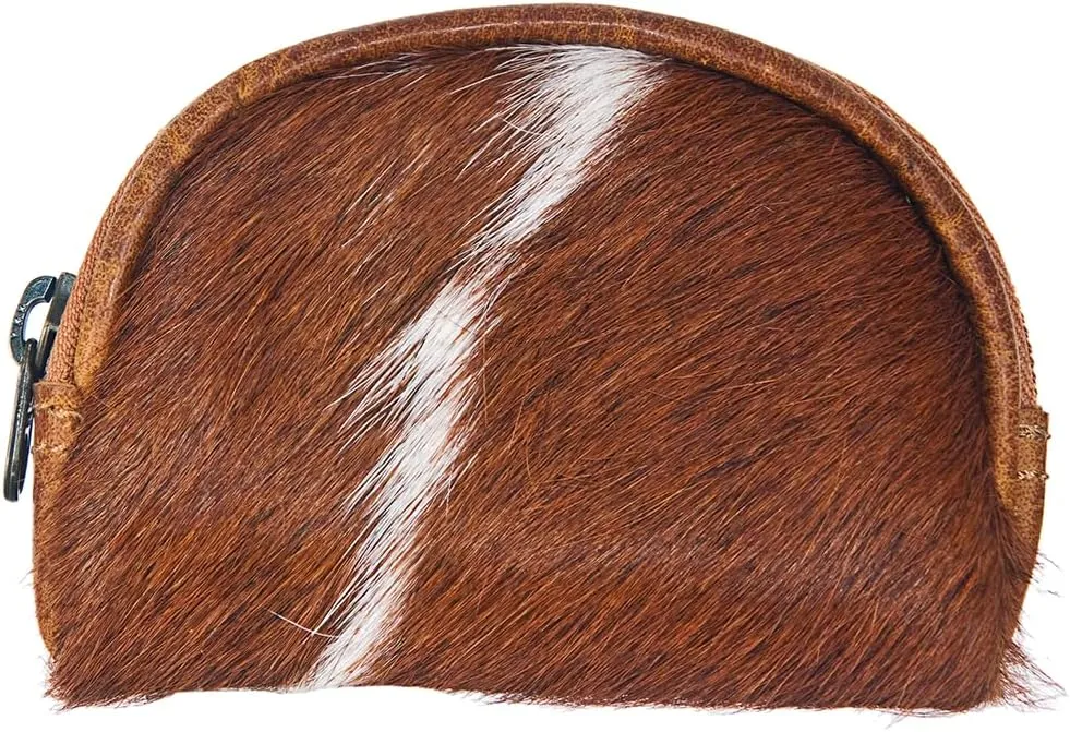 American Darling Coin Purse Hair On Genuine Leather Women Bag Western Handbag Purse