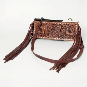 American Darling Hair On Genuine Western Leather Bag Wallet