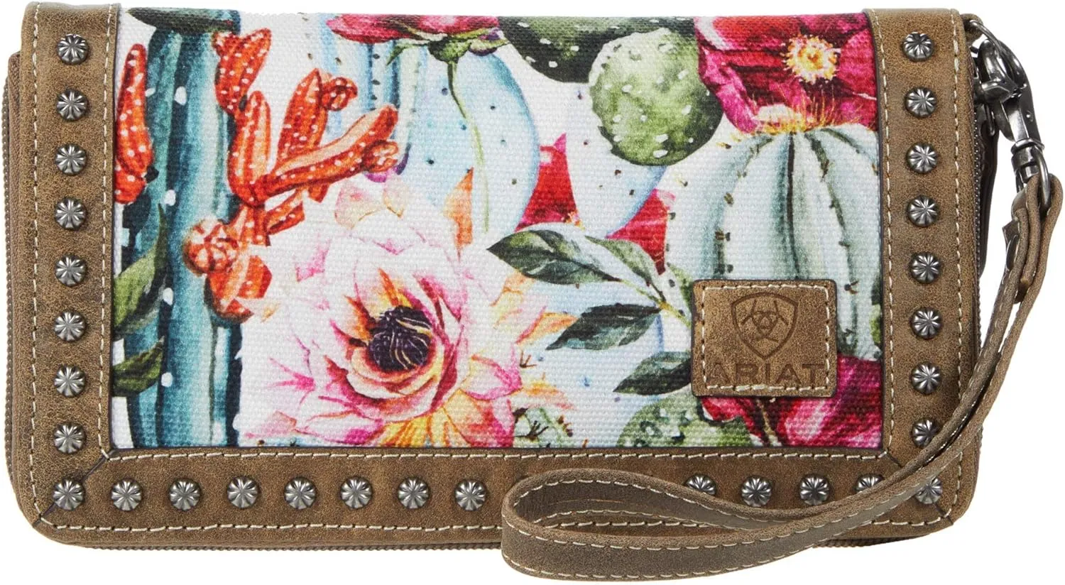 ARIAT Women's Floral Cruiser Clutch Handbag, Multicolored, One Size