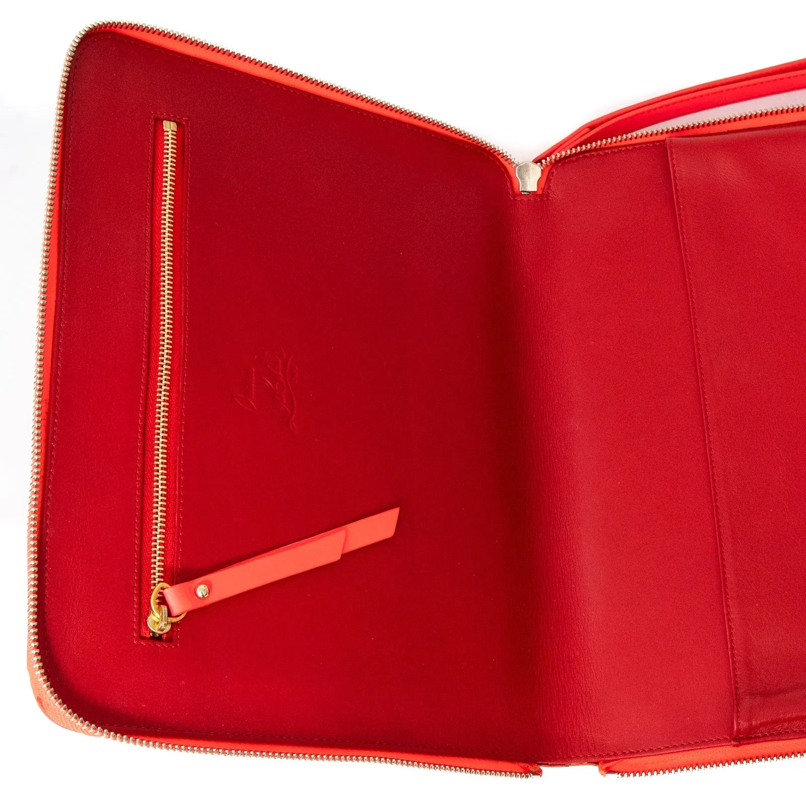 Bag Patent Quality-assured  Christian Louboutin Weather-resistant Clutch Red Spike