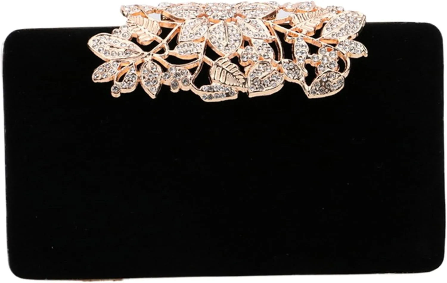 Bag,Black Evening Bag,Bag with Crystal Clasp Women Evening Handbag Formal Party Purse