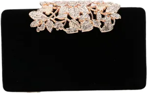 Bag,Black Evening Bag,Bag with Crystal Clasp Women Evening Handbag Formal Party Purse