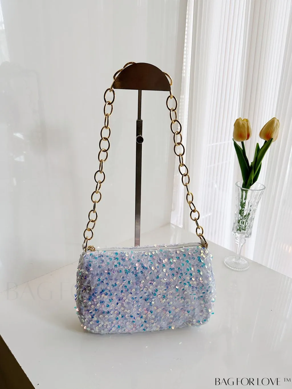 BagForLove - Stylish Sequin-Adorned Evening Bag for a Fashion-Forward Look
