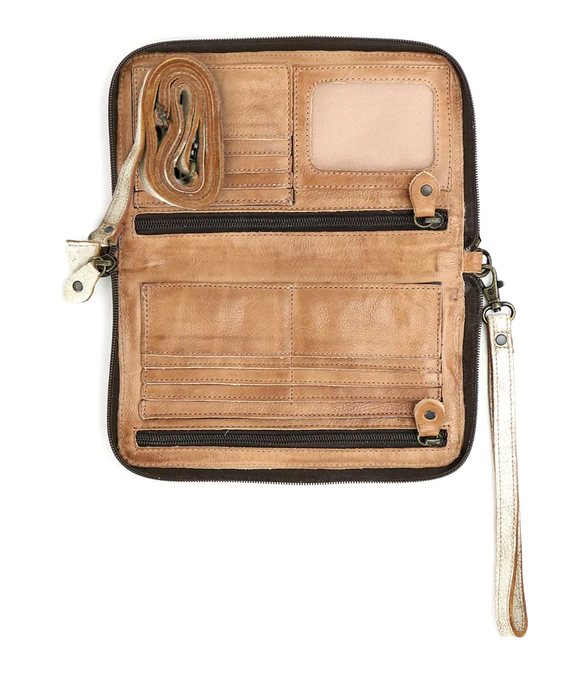'Bedstu' Women's Templeton II Purse - Lux Tan Rustic