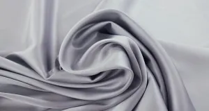 Bella Stretch Satin Silver