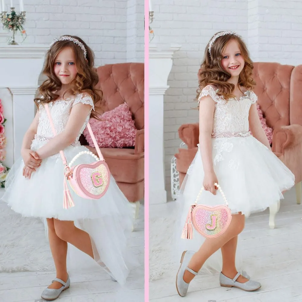 Birthday Purse - Heart Purse for Little Girls, Toddler Crossbody Bag Gift for Christmas