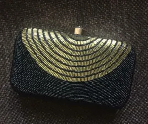 Black Gold Cleopatra Clutch