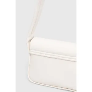 BLOCK FLAP SHOULDERBAG25 PU