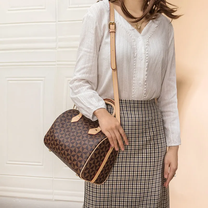 Boston Leather Female Hot Handbags