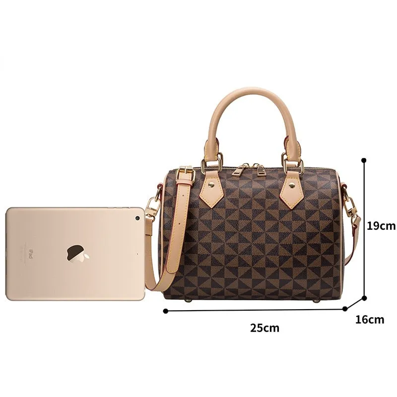Boston Leather Female Hot Handbags