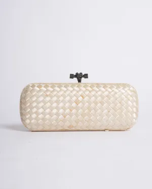 Bottega Veneta Satin Clutch