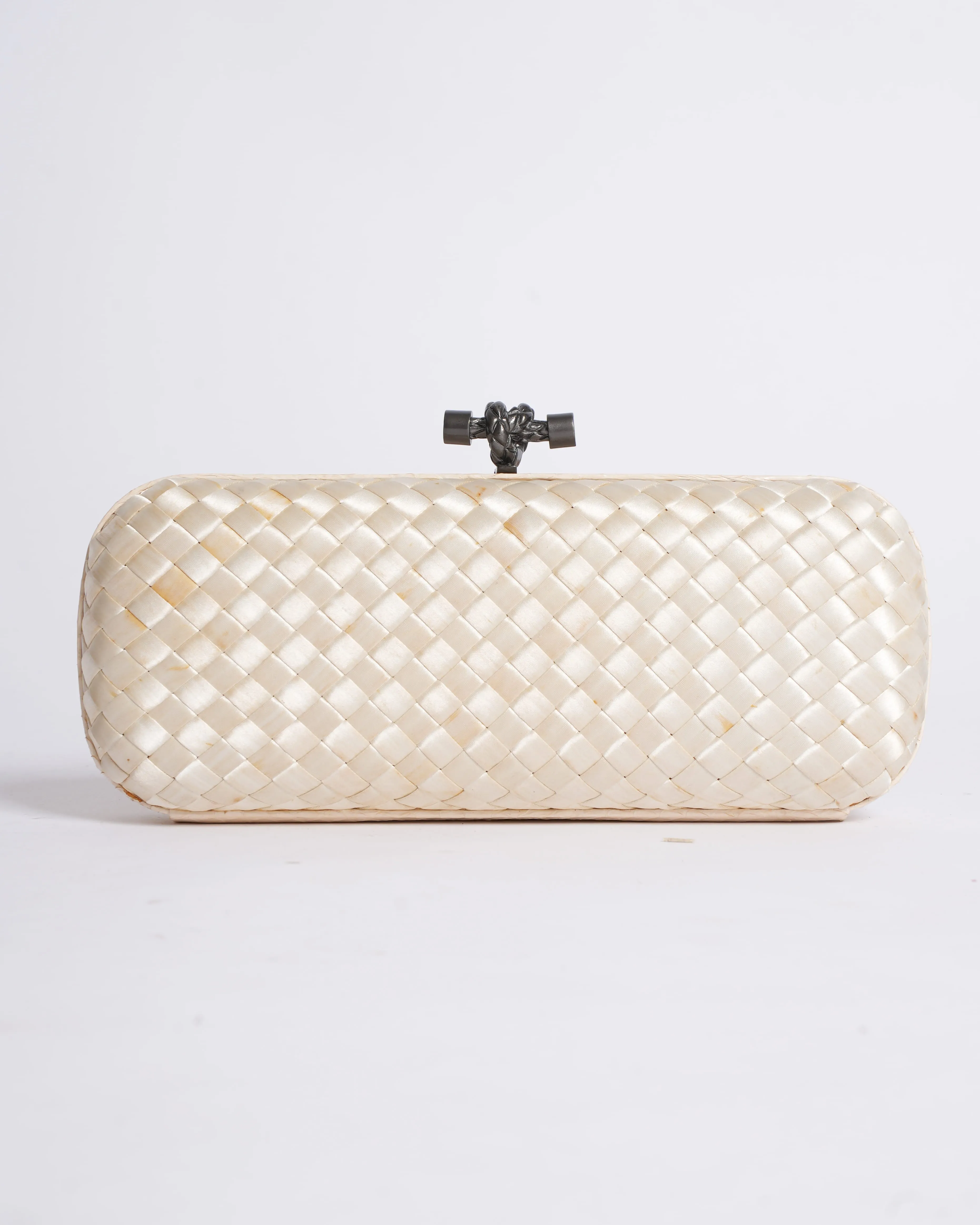 Bottega Veneta Satin Clutch
