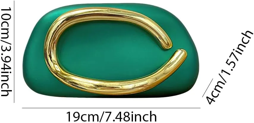 Box Clutch Purses for Women,Shell Evening Bag Gold Metal Handle PU Leather Clutch Chain Crossbody for Wedding 2025