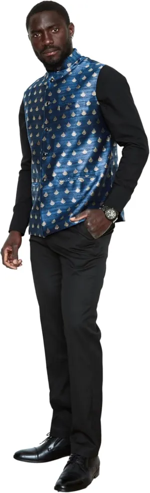 Brocade Silk Jacket Vest, Classic Formal Wear, Dressy Outerwear, Evening Wear Jackets, Trendy Formal Attire