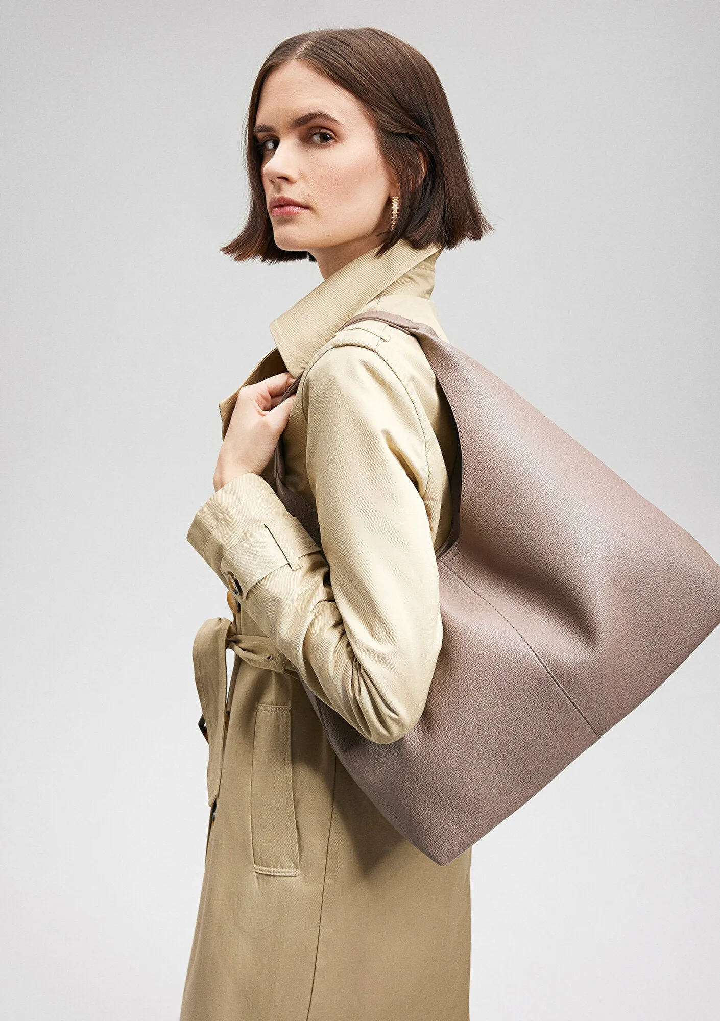 Brown Shoulder Bag
