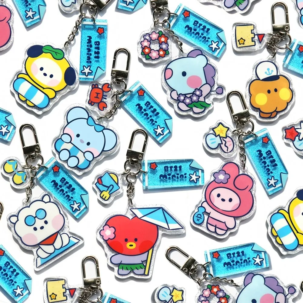 BT21 Acrylic Keyring : Summer Sky