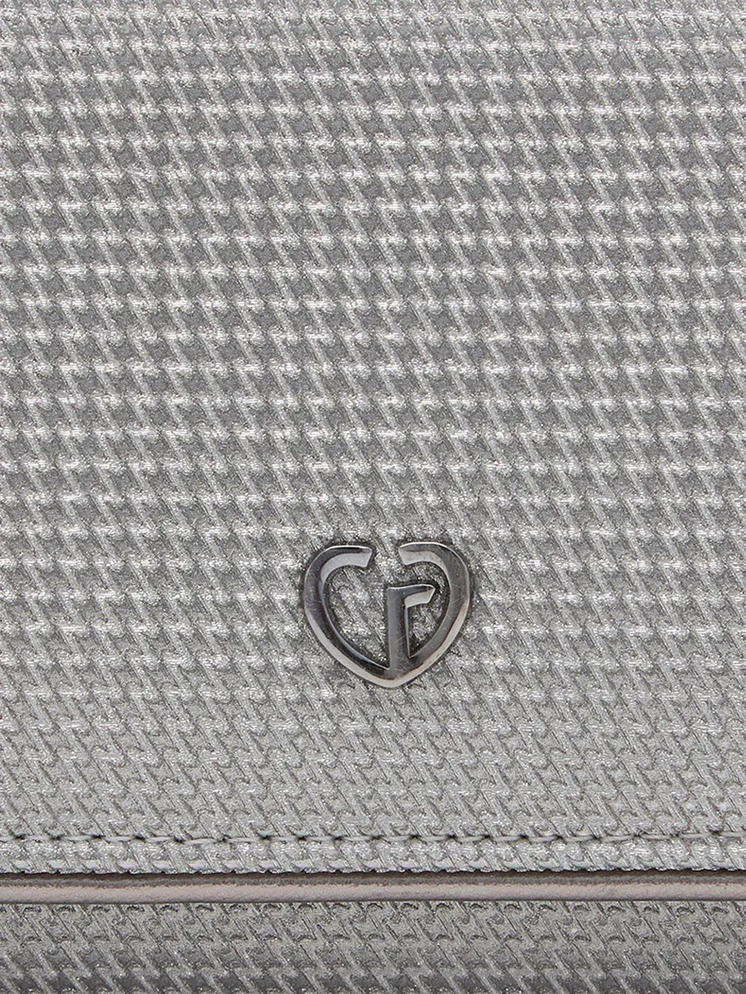 Caprese Delmi Medium Pewter Clutch